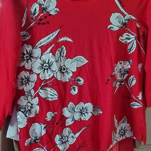 beautiful korel long sleeve pullover shirt medium